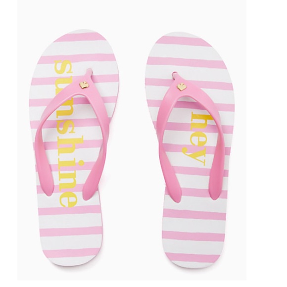 kate spade Shoes - KATE SPADE HEY SUNSHINE 🌞 FLIP FLOPS
